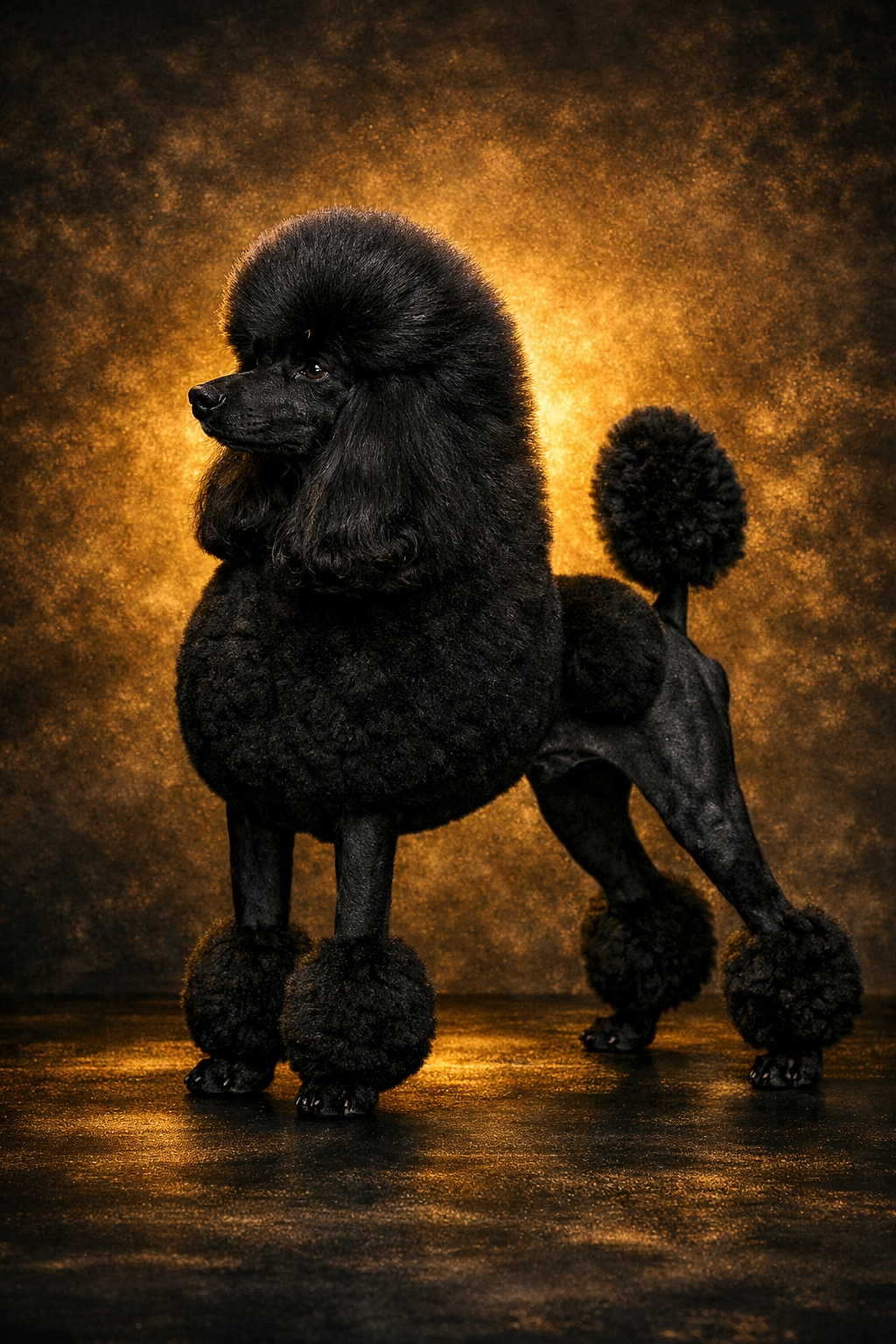 Jagger Caniche Gigante Negro - Campeón de la raza